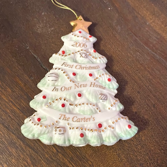 Lenox tree ornament, gold detailing - Picture 5 of 13